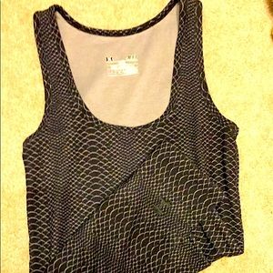 Under Armour Racerback Workout Top || Snakeskin Print